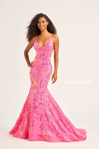 Ellie Wilde EW35011 - Hot Pink Size 00