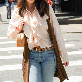 Leopard Print Belt