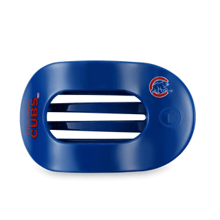 Teleties Chicago Cubs Large Flat Round Hair Clip