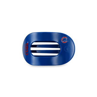 Teleties Chicago Cubs Small Flat Round Hair Clip