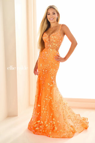 Ellie Wilde EW36043 - Orange Size 2