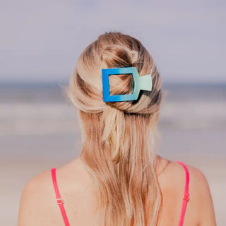 Teleties Poolside Medium Flat Square Hair Clip