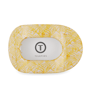 Teleties Fun in the Sun Large Flat Round Hair Clip