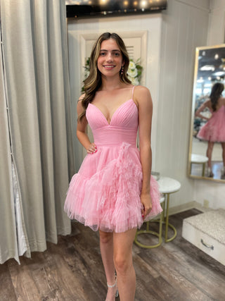 Sherri Hill 55818 - Hot Pink Size 0