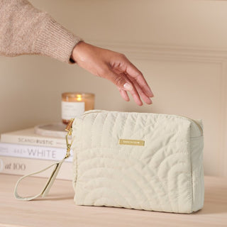 Katie Loxton Quilted Wirstlet Organizer - Light Sand