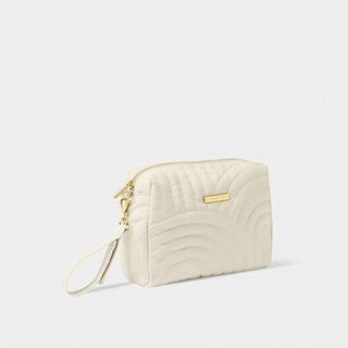 Katie Loxton Quilted Wirstlet Organizer - Light Sand