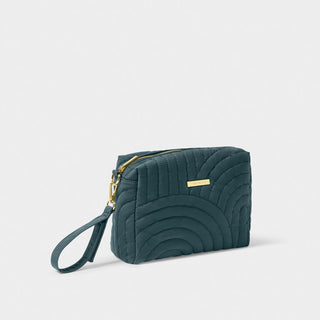 Katie Loxton Quilted Wristlet Organizer - Dusty Navy