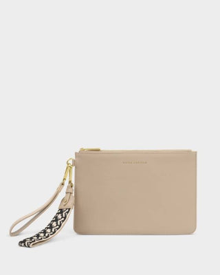 Katie Loxton Hallie Wristlet Pouch - Light Taupe