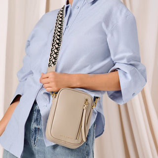 Katie Loxton Hallie Small Crossbody Bag - Light Taupe