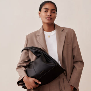 Katie Loxton Laila Slouch Shoulder Bag - Black