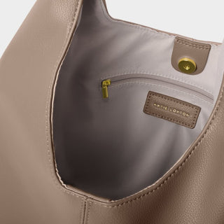 Katie Loxton Laila Slouch Shoulder Bag - Mocha