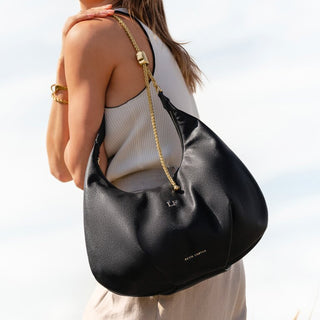 Katie Loxton Remi Slider Chain Shoulder Bag - Black