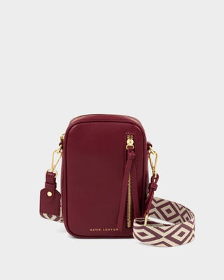 Katie Loxton Hallie Small Crossbody - Cherry