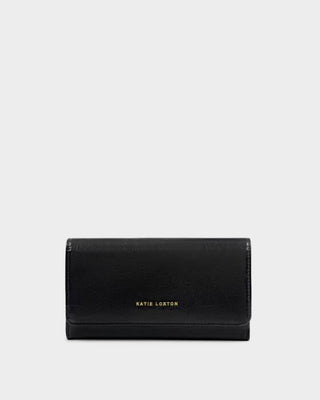 Katie Loxton Zea Patent Crackle Purse Crossbody - Black Patent
