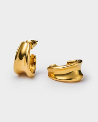 Katie Loxton Molten Luxe Hoop Earrings