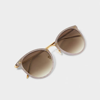 Katie Loxton Santorini Sunglasses - Taupe Gradient