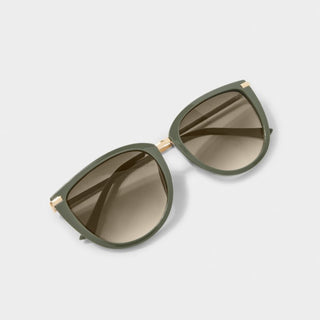Katie Loxton Sardinia Sunglasses - Olive