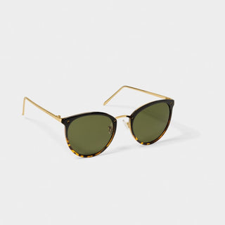 Katie Loxton Santorini Sunglasses - Gradient Black Tortoiseshell