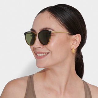 Katie Loxton Santorini Sunglasses - Gradient Black Tortoiseshell