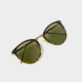 Katie Loxton Santorini Sunglasses - Gradient Black Tortoiseshell