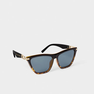 Katie Loxton Marbella Sunglasses - Black Tortoiseshell Gradient
