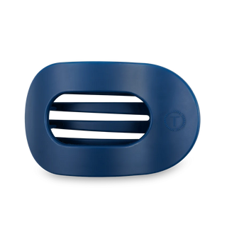 Teleties Midnight Rain Large Flat Round Hair Clip