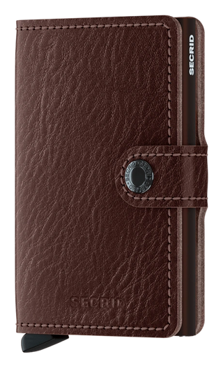 Secrid Miniwallet - Vegetable Tanned Espresso Brown