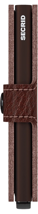 Secrid Miniwallet - Vegetable Tanned Espresso Brown