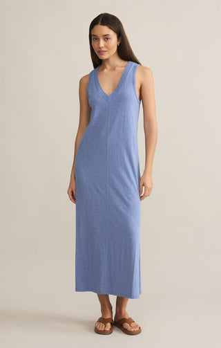 *FINAL SALE* Z Supply Palisades Midi Dress - Sky Blue