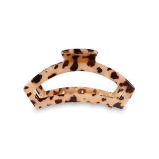 Teleties Open Blonde Tortoise Small Hair Clip