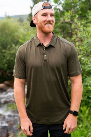 Burlebo Performance Polo - Mallard Green
