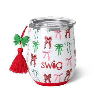 Swig Life Ribbons and Bows Stemless Wine Cup (12 oz.)