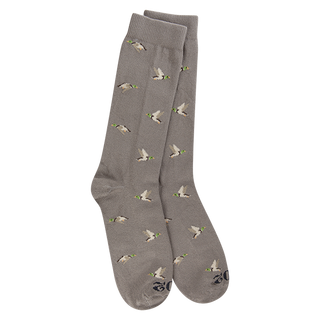 1902 by World's Softest Socks Transit Crew Socks - Mallard Ducks