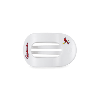 Teleties St. Louis Cardinals Small Flat Round Hair Clip