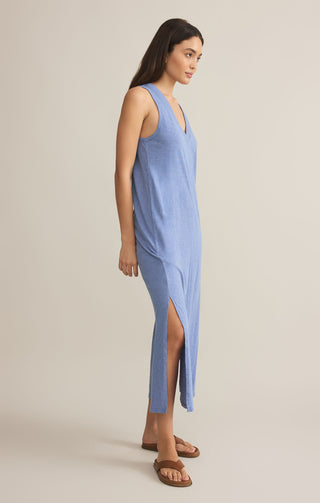*FINAL SALE* Z Supply Palisades Midi Dress - Sky Blue