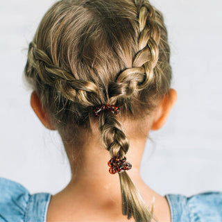 Teleties Tortoise Tiny Hair Ties