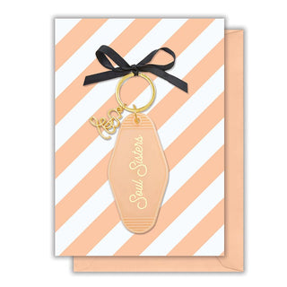 Soul Sisters Greeting Card w/ Keychain