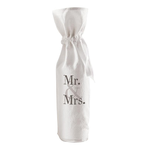 Gift Item - Wedding Mr. & Mrs. Wine Bag