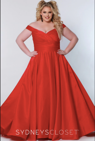 Sydney's Closet SC7321 - Red Size 18W