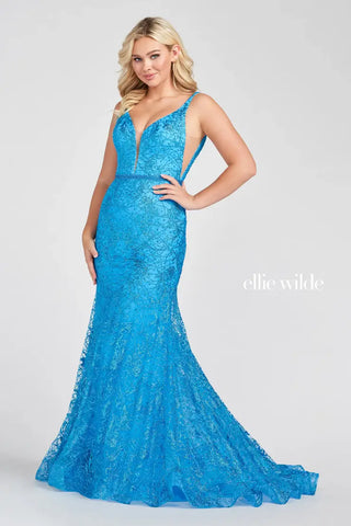 Ellie Wilde EW122056 - Turquoise Size 12