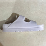 Corkys Footwear Floatie Platform Sandal - Mother of Pearl