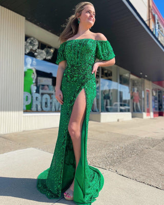 Sherri Hill 55432 - Emerald Size 2