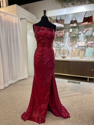 Sherri Hill 54869 - Berry Size 12