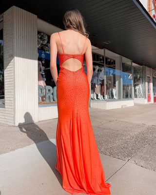 Faviana S10630 - Sunburst Orange Size 0