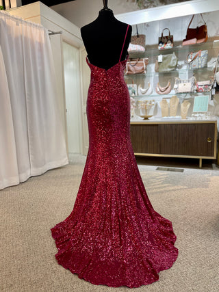Sherri Hill 54869 - Berry Size 12
