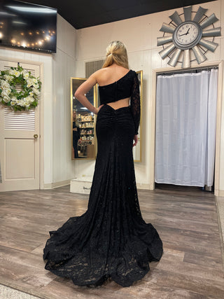 Sherri Hill 55232 - Black Size 6