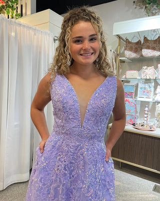 Ellie Wilde EW34111 - Lavender Size 6