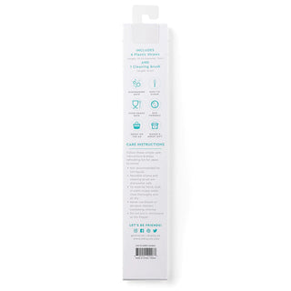 Swig Confetti & Pink Reusable Straw Set