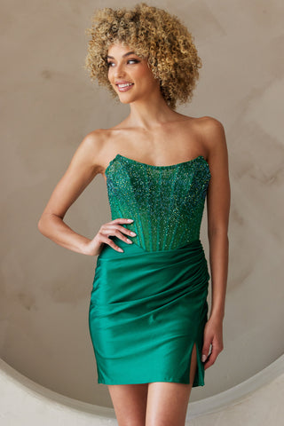 Amelia Couture 3021S - Emerald Size 12
