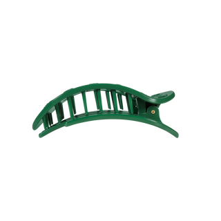 Teleties O Christmas Tree Medium Flat Round Hair Clip